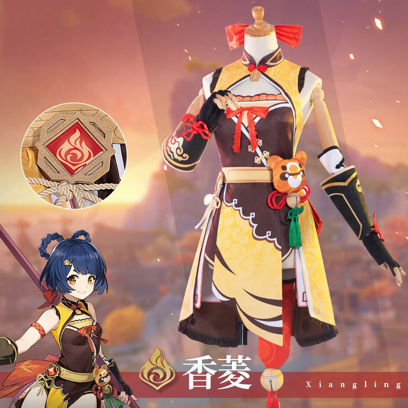  Genshin  Xiangling ڽ ǻ  ִϸ̼  巹 ҷ Ƽ    ǻ